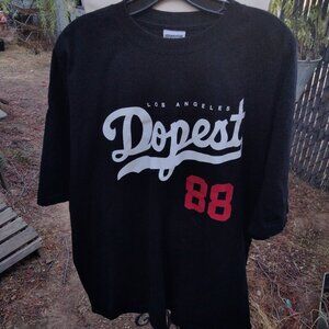 Streetwise Clothing Co Los Angeles Dopest 88 Graphic T-Shirt 3X 1988 West Coast